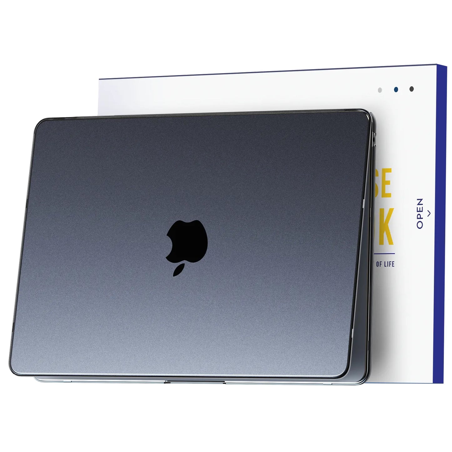 Soonjet Compatible for MacBook Air 13 inch Case M1 2020 - Space Gray Clear
