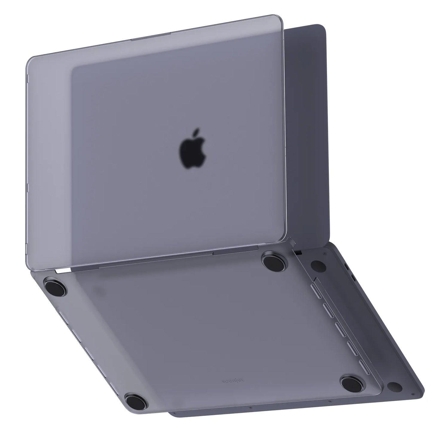 Soonjet for MacBook Pro 13 inch Case - Space Gray Clear