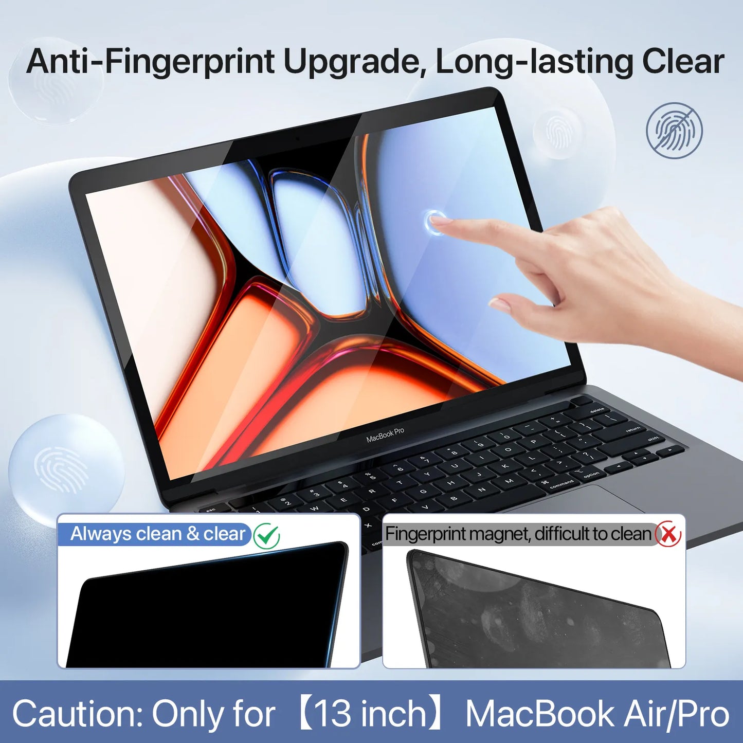 soonjet Upgrade AR Screen Protector for MacBook Air/Pro 13.3 inch