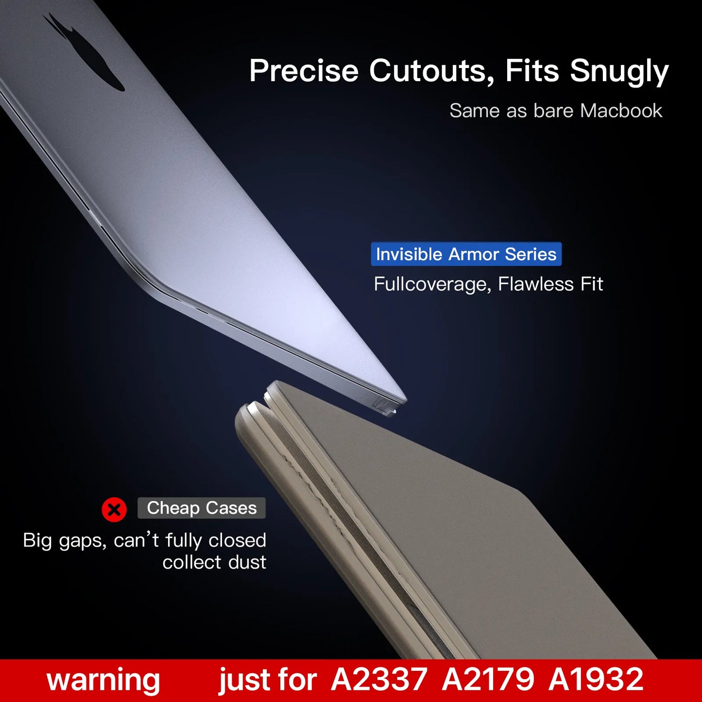 Soonjet Compatible with MacBook Pro 13 inch Case - Matte Clear