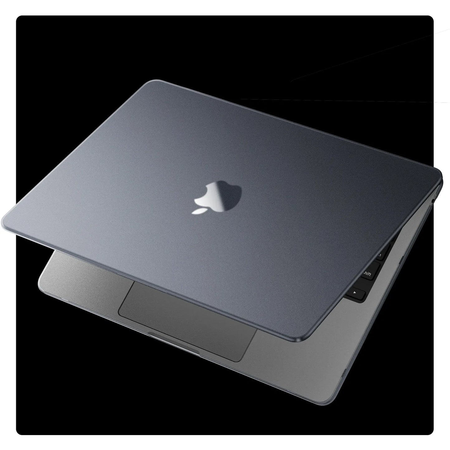 Soonjet Compatible for MacBook Air 13.6 inch Case M3 M2 2024-2022 - Midnight Clear