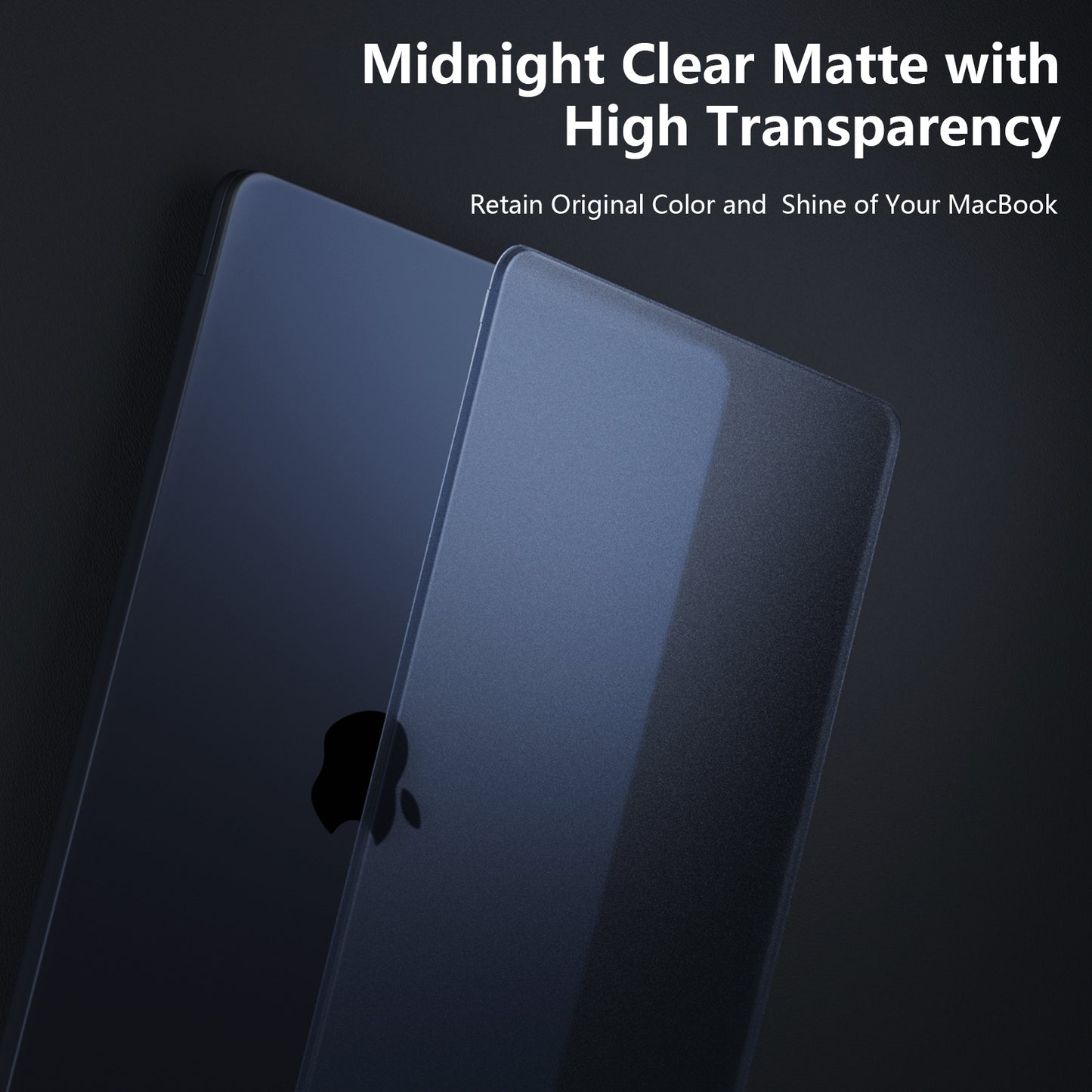 Compatible for MacBook Air 13.6 inch Case M3 M2 2024-2022 Release Model A3113 A2681, Sturdy Protective Plastic Hard Shell Case Cover for MacBook Air M2 13 inch Case