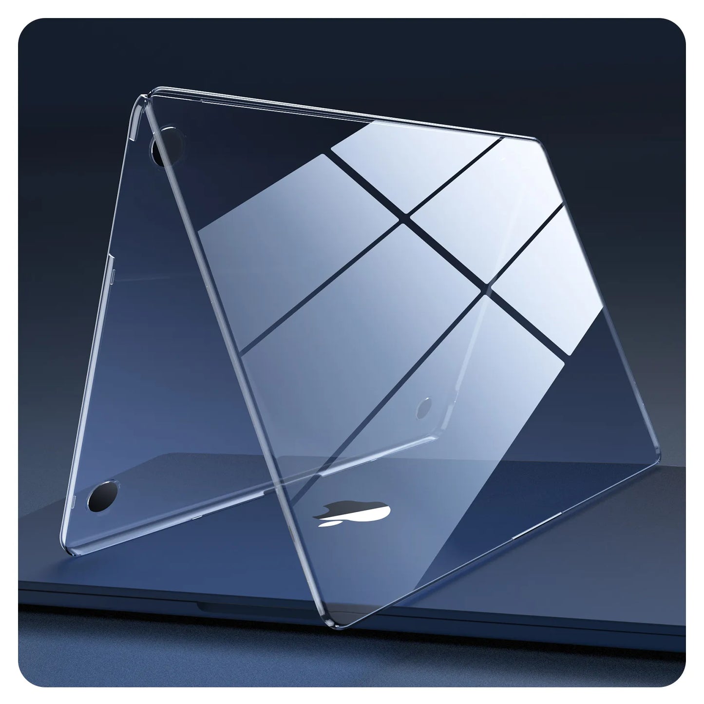 Soonjet for MacBook Air 15 inch Case - Crystal Midnight