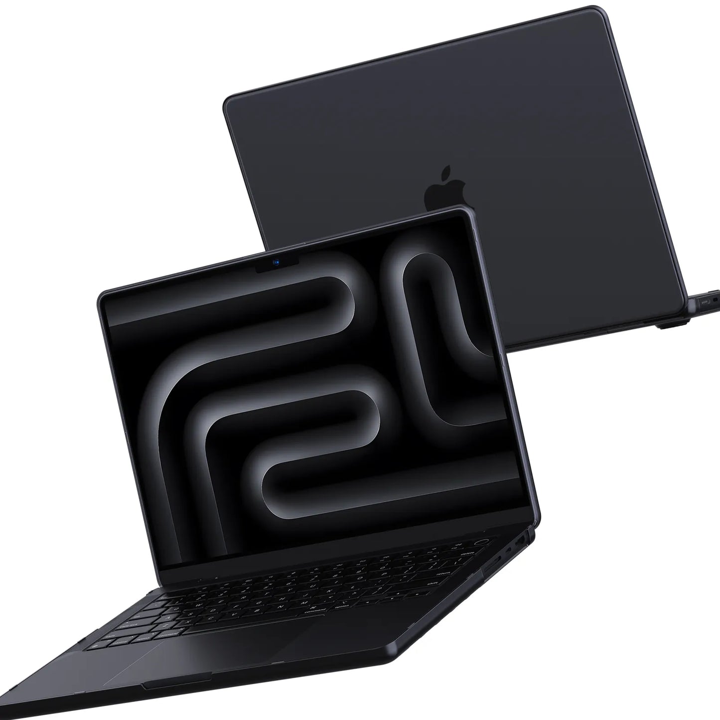 Soonjet for MacBook Pro 14 inch Case 2024-2021 M3 - Space Black Clear